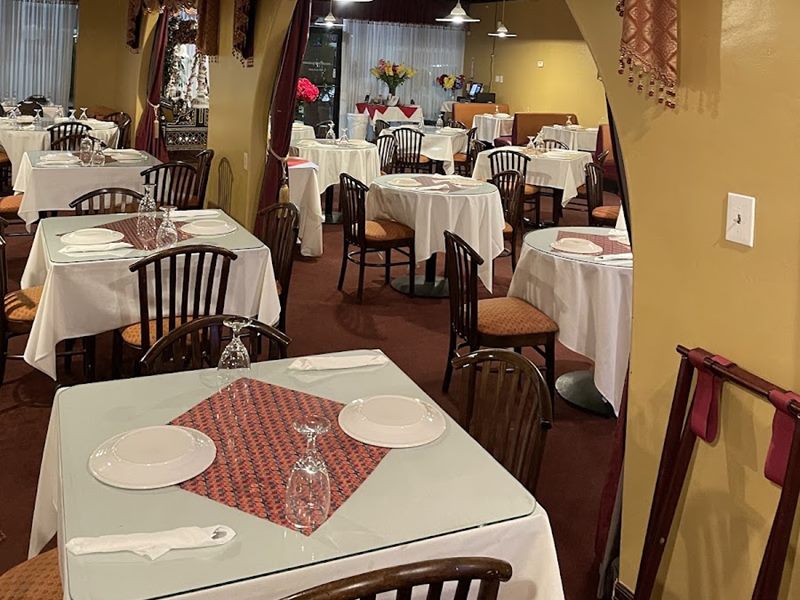 Bombay Palace Indian Restaurant interior
